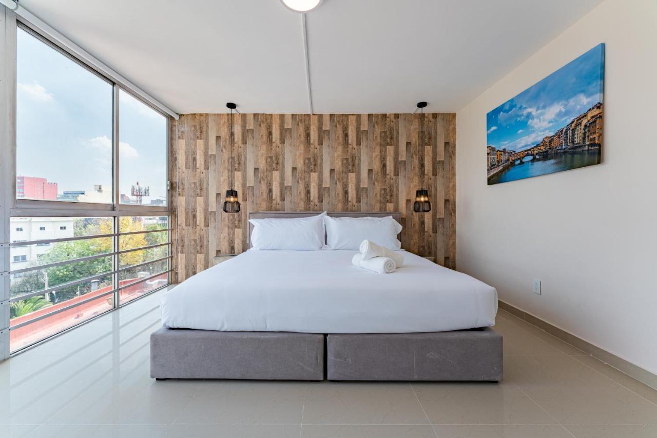 Hipodromo Condesa Apartments By Vh Mexikóváros Szoba fotó